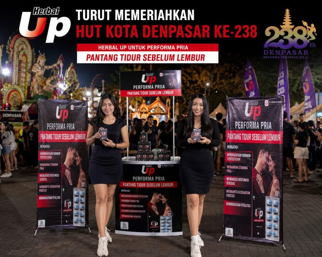 Herbal Up hadir di perayaan HUT Kota Denpasar ke-238